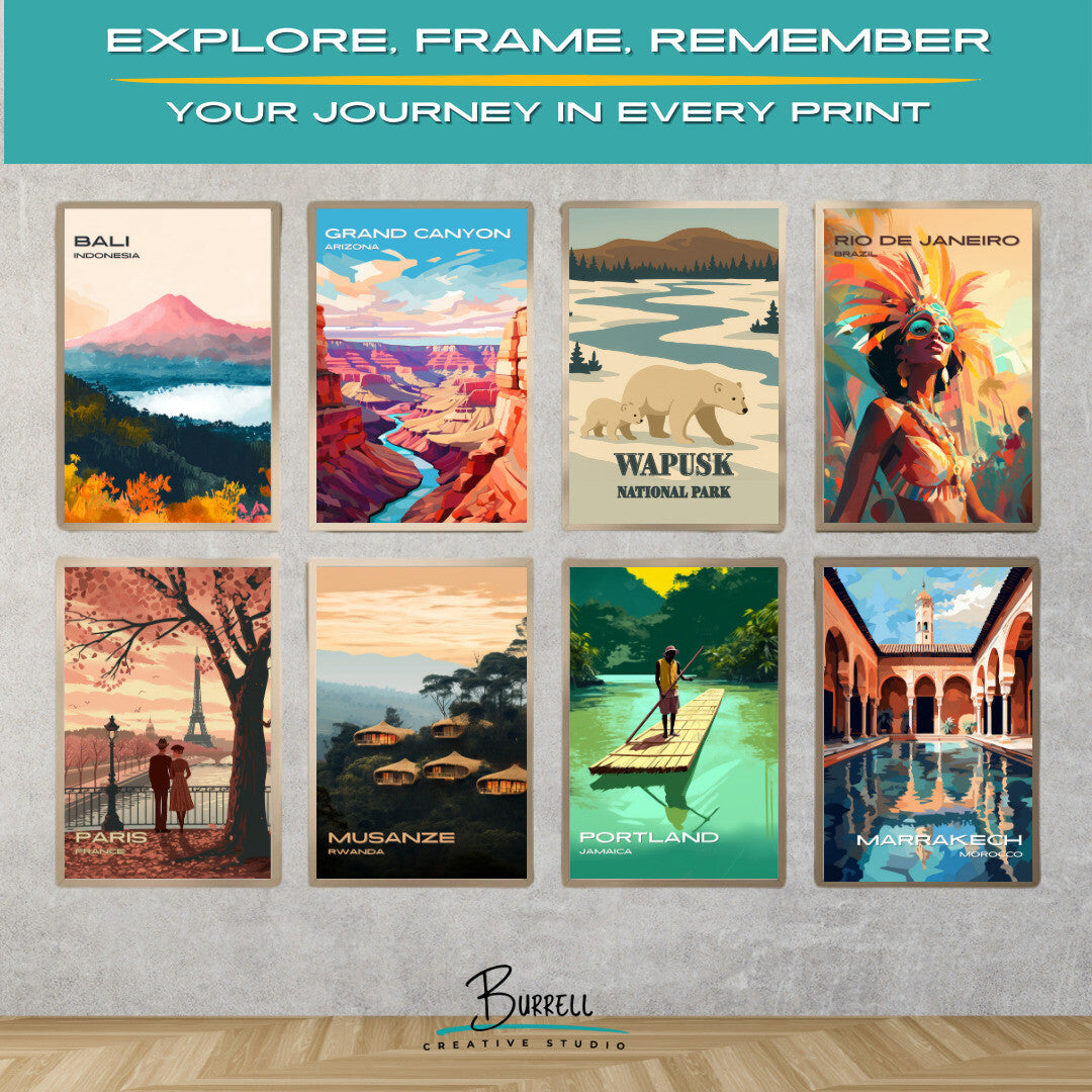 Wapusk National Park Canada Wildlife Travel Posters & Wall Art Poster Print