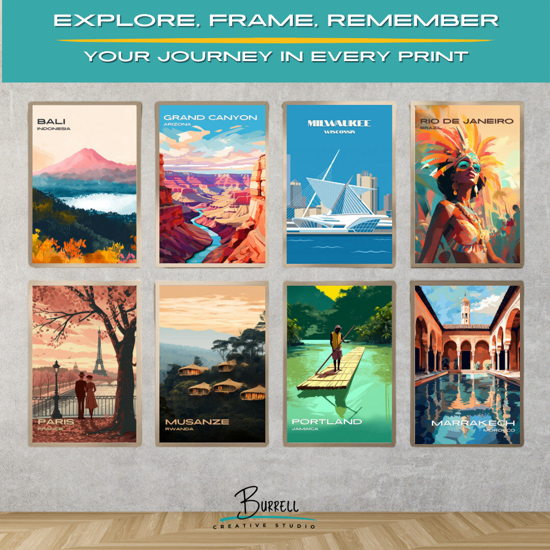 Milwaukee Wisconsin Art Museum Travel Posters & Wall Art Poster Print