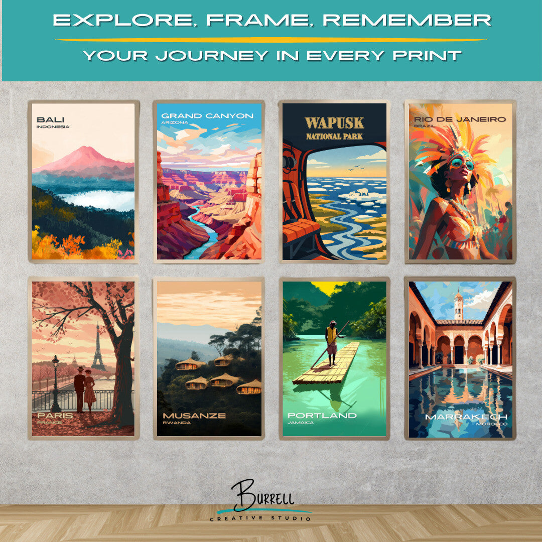 Wapusk National Park Canada Helicopter Tour Travel Posters & Wall Art Poster Print
