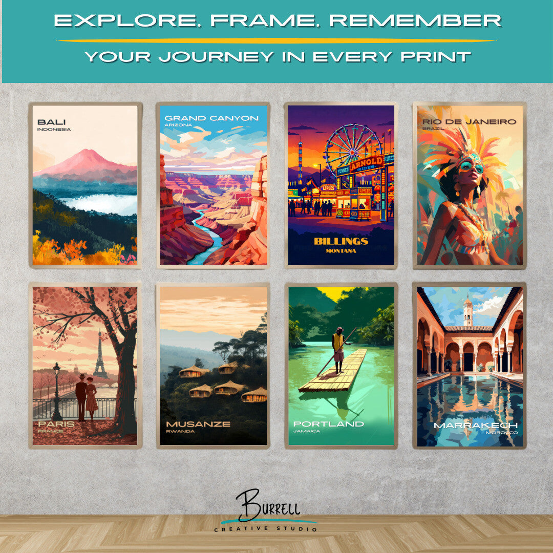 Billings Montana State Fair Travel Posters & Wall Art Poster Print