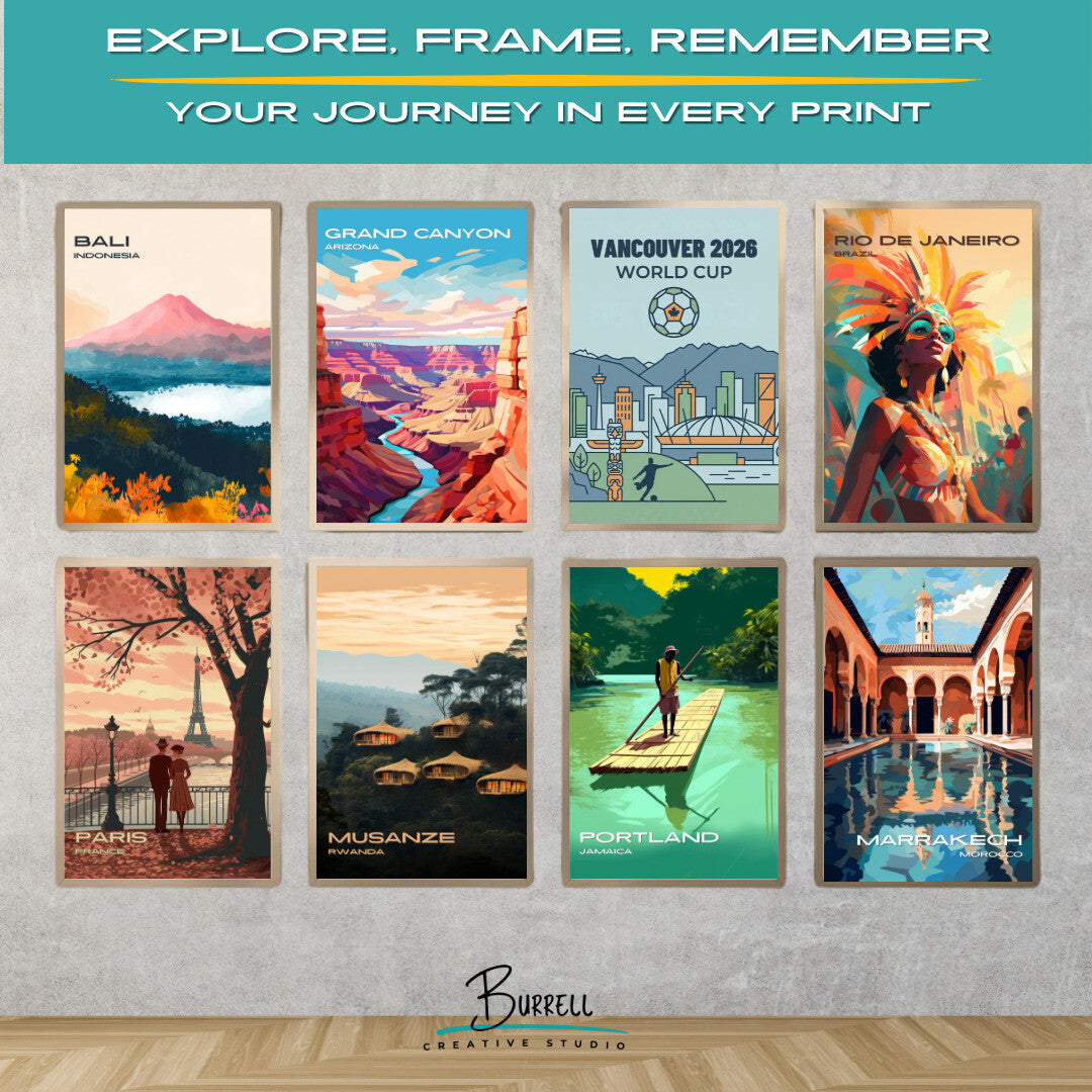 Vancouver Canada 2026 World Cup Football Posters & Wall Art Poster Print