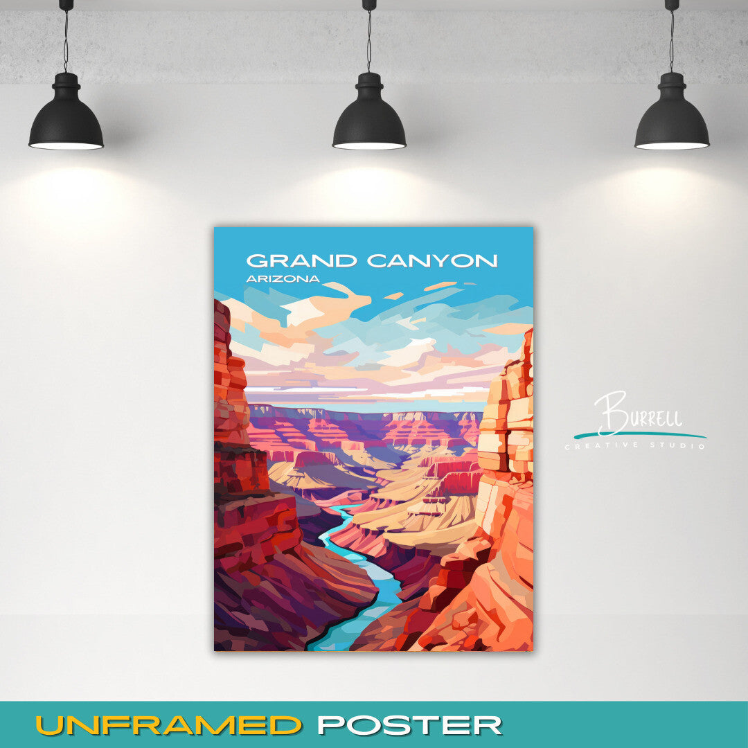 Fredonia Arizona Grand Canyon National Parks & Wall Art Poster Print